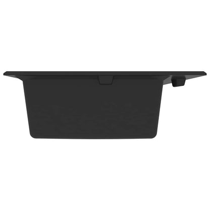 Küchen-Spüle Schwarz 79 x 50 x 31 cm Granit