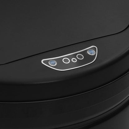 Automatischer Sensor-Mülleimer 50 L Kohlenstoffstahl Schwarz