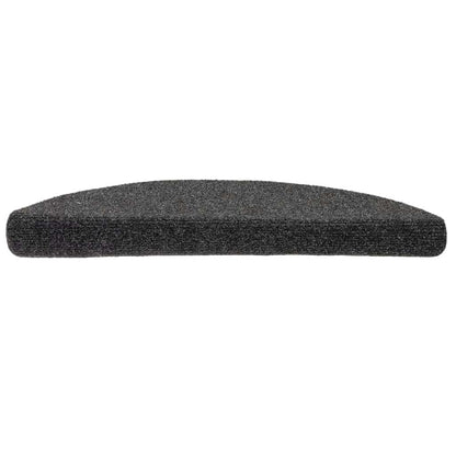 Stufenmatten Selbstklebend 15 Stk. 65x21x4 cm Anthrazit Halbrund Groß