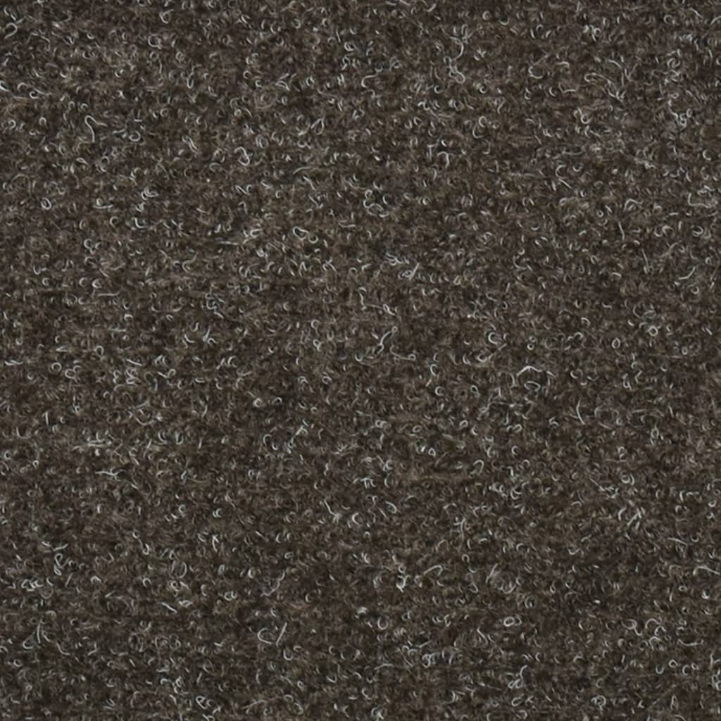 Stufenmatten Selbstklebend 15 Stk. 65x21x4 cm Anthrazit Halbrund Groß