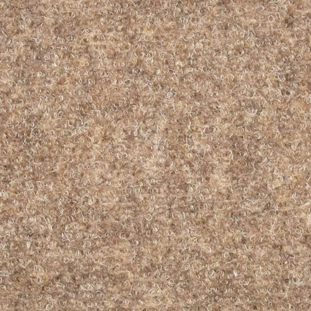 Stufenmatten Selbstklebend 15 Stk. 56x17x3 cm Beige Halbrund