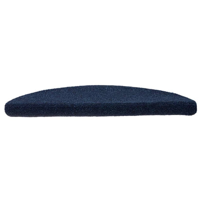 Stufenmatten Selbstklebend 15 Stk. 56x17x3 cm Marineblau Halbrund