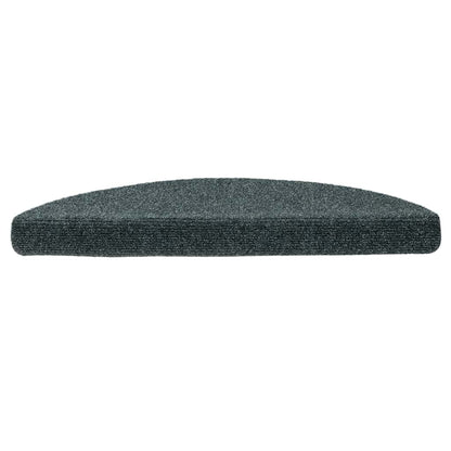 Stufenmatten Selbstklebend 15 Stk. 56x17x3 cm Grün Halbrund