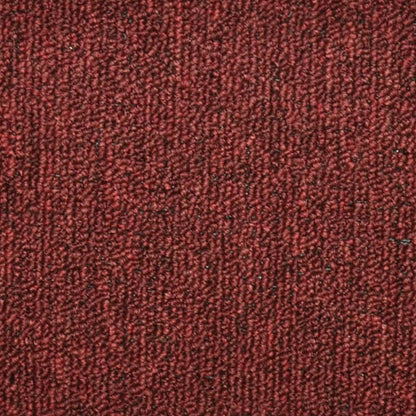Stufenmatten 15 Stk. 56x17x3 cm Bordeaux Halbrund
