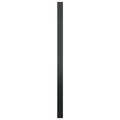 Wandspiegel Schwarz 60 cm