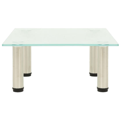 TV-Tisch 40x35x17 cm Satiniertes Hartglas