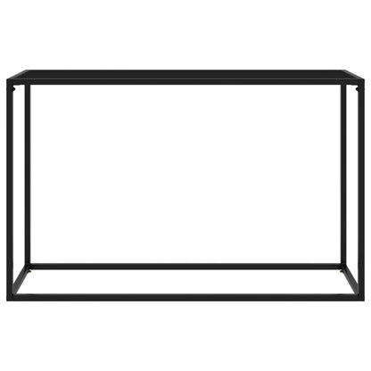 Konsolentisch Schwarz 120x35x75 cm Hartglas