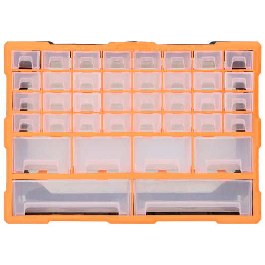 Multi-skuffe arrangør med 38 skuffer 52x16x37,5 cm