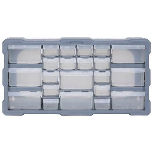 Multi-skuffeoptræk med 22 skuffer 49x16x25,5 cm