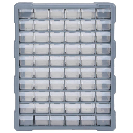 Multi-Drawer Organizer med 60 skuffer 38x16x47,5 cm