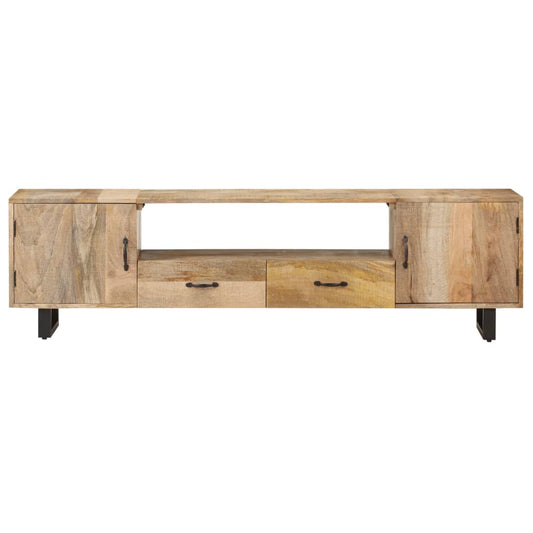 TV-Schrank 160x30x45 cm Massivholz Mango