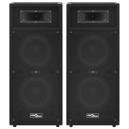 Professionelle HiFi-/Bühnen-Lautsprecher Passiv 2 Stk. 1000 W