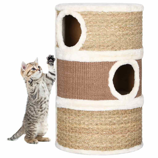 Cat Scratching Barrel 60 cm Havgræs
