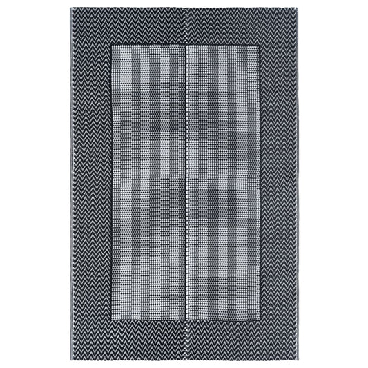 Outdoor-Teppich ARAKIL Grau 190x290 cm PP