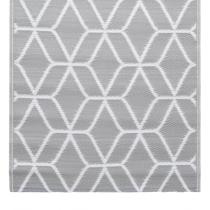 Outdoor-Teppich ARAKIL Grau 80x150 cm PP