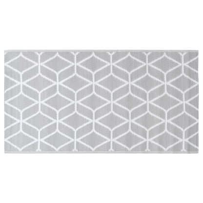Outdoor-Teppich ARAKIL Grau 160x230 cm PP