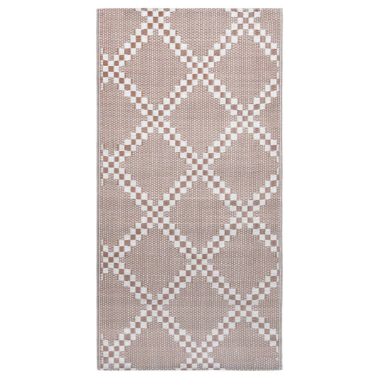 Outdoor-Teppich ARAKIL Braun 80x150 cm PP