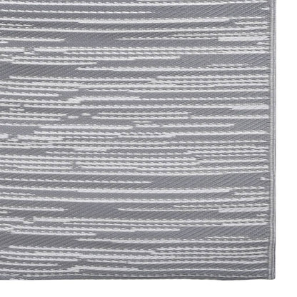 Outdoor-Teppich ARAKIL Grau 120x180 cm PP