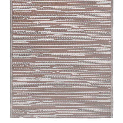 Outdoor-Teppich ARAKIL Braun 80x150 cm PP
