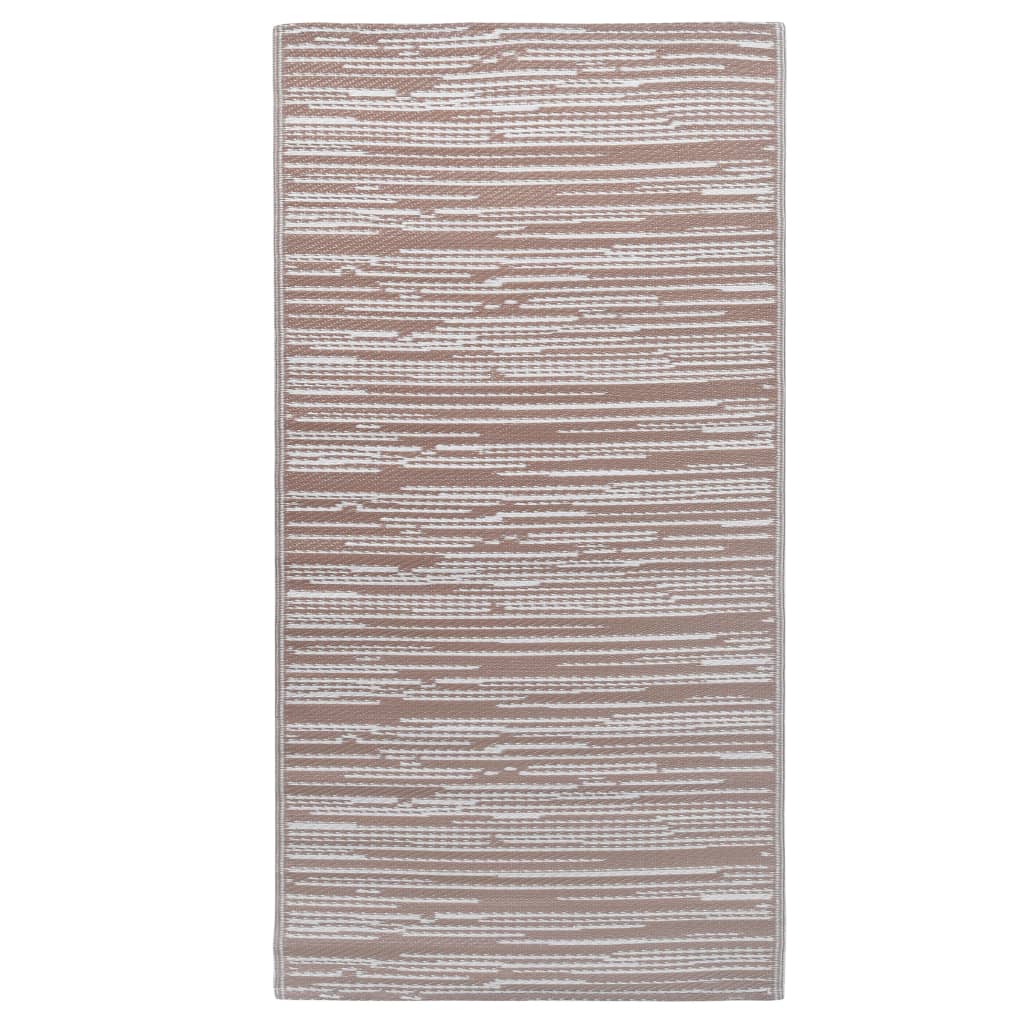 Outdoor-Teppich ARAKIL Braun 160x230 cm PP