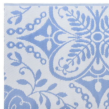 Outdoor-Teppich ARAKIL Babyblau 190x290 cm PP