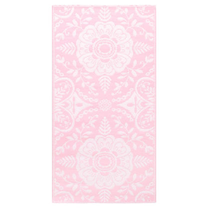 Outdoor-Teppich ARAKIL Rosa 80x150 cm PP