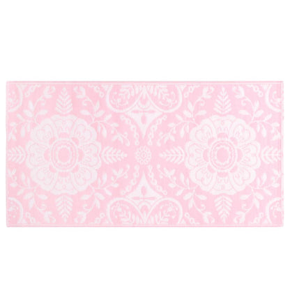 Outdoor-Teppich ARAKIL Rosa 80x150 cm PP