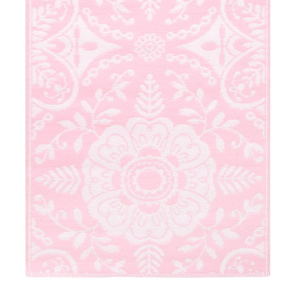 Outdoor-Teppich ARAKIL Rosa 80x150 cm PP