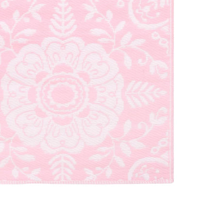 Outdoor-Teppich ARAKIL Rosa 80x150 cm PP