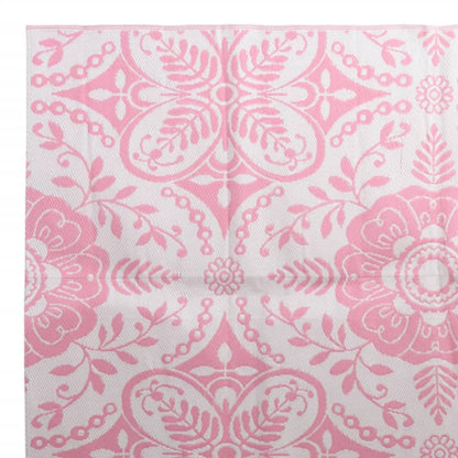 Outdoor-Teppich ARAKIL Rosa 190x290 cm PP