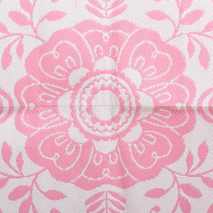 Outdoor-Teppich ARAKIL Rosa 190x290 cm PP