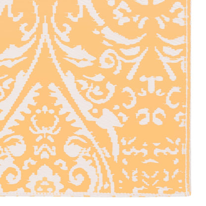 Outdoor-Teppich ARAKIL Orangefarben und Blau 160x230 cm PP