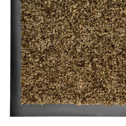 Fußmatte Waschbar Braun 60x90 cm