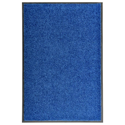 Fußmatte Waschbar Blau 60x90 cm