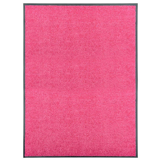 Fußmatte Waschbar Rosa 90x120 cm
