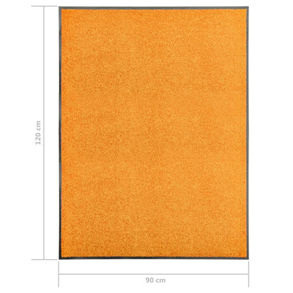 Fußmatte Waschbar Orange 90x120 cm