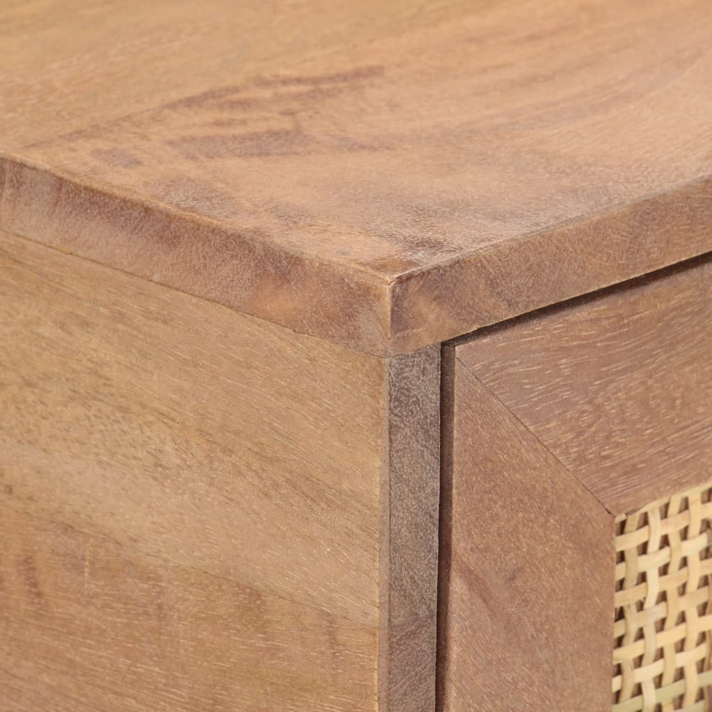 Konsolentisch 100x35x76 cm Mango Massivholz