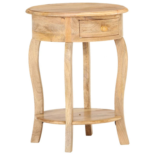 Beistelltisch 37x37x61 cm Massivholz Mango