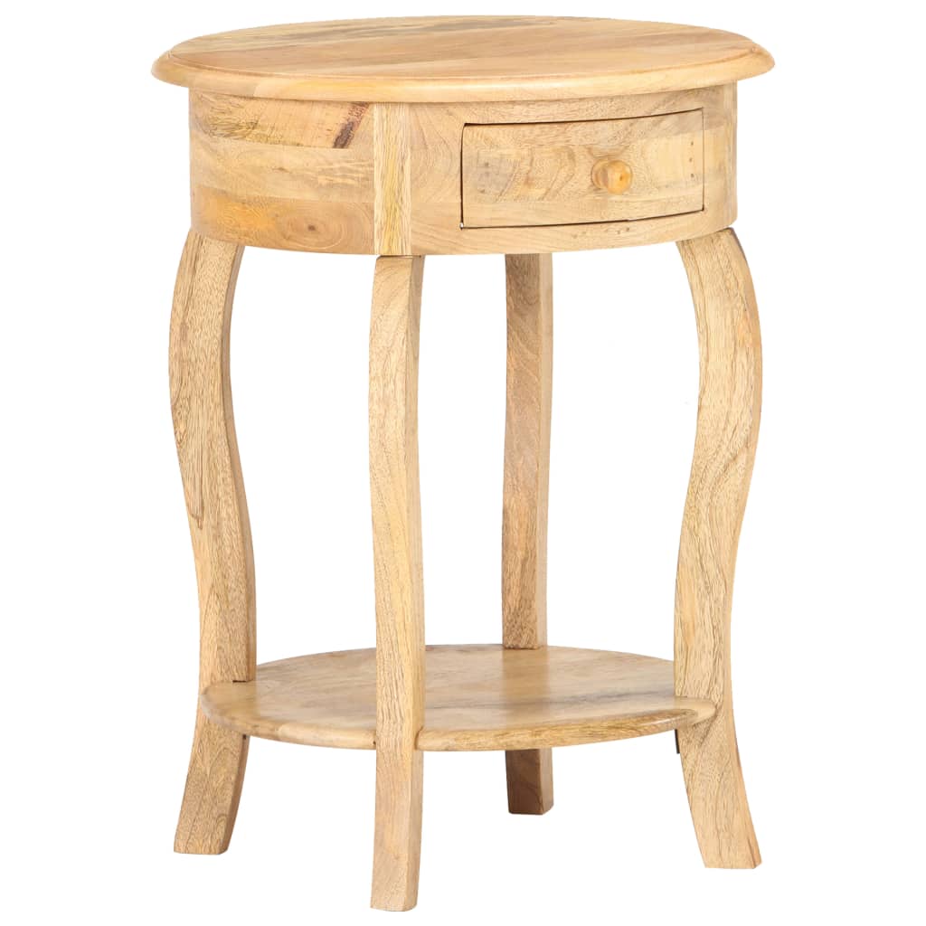 Beistelltisch 37x37x61 cm Massivholz Mango