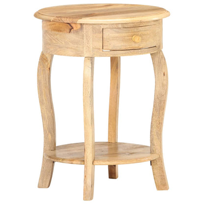 Beistelltisch 37x37x61 cm Massivholz Mango