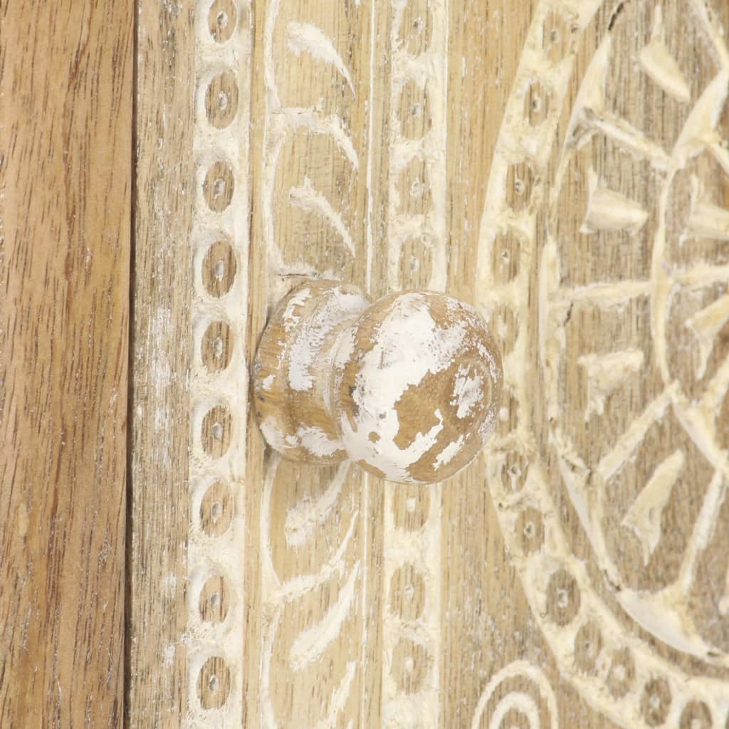 Couchtisch 90x50x35 cm Mango Massivholz