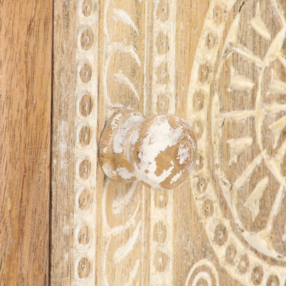 Couchtisch 90x50x35 cm Mango Massivholz