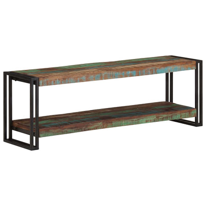 TV-Schrank 120x30x40 cm Altholz Massiv
