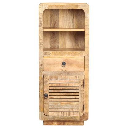 Highboard 45x32x110 cm Raues Mangoholz