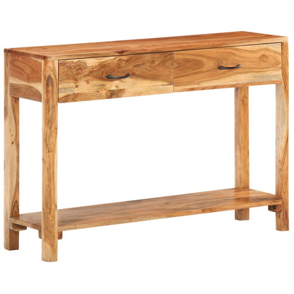 Sideboard 110x30x75 cm Massivholz Akazie