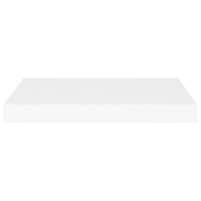 Schwebende Wandregale 4 Stk. Weiß 50x23x3,8cm MDF