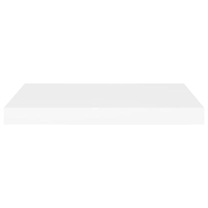 Schweberegale 4 Stk. Weiß 60x23,5x3,8 cm MDF