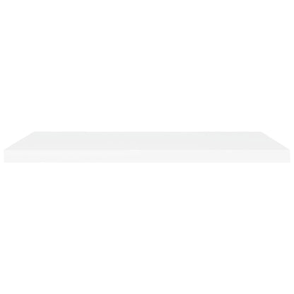 Schweberegale 4 Stk. Weiß 90x23,5x3,8 cm MDF