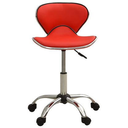Friseur Rollhocker Rot