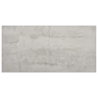 PVC-Fliesen Selbstklebend 55 Stk. 5,11 m² Hellgrau